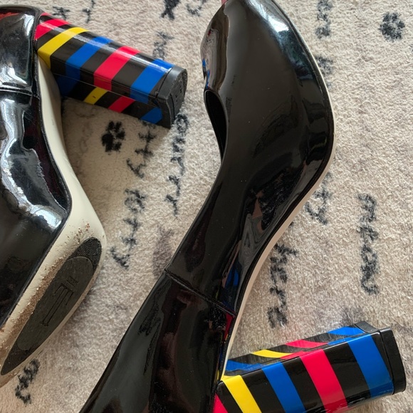 Loriblu made in Italy woman’s patent leather 🤩 pumps size 36.5 - Picture 13 of 16